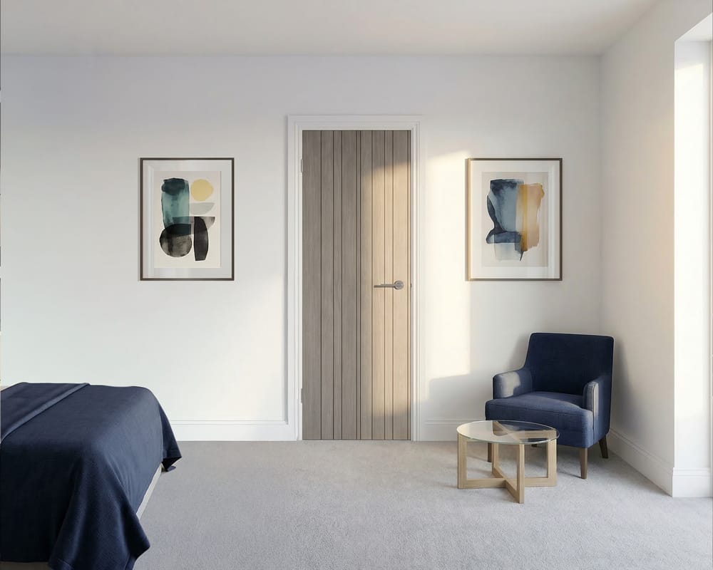 Light Grey Laminate Montreal Door Light Grey Laminate Montreal Door