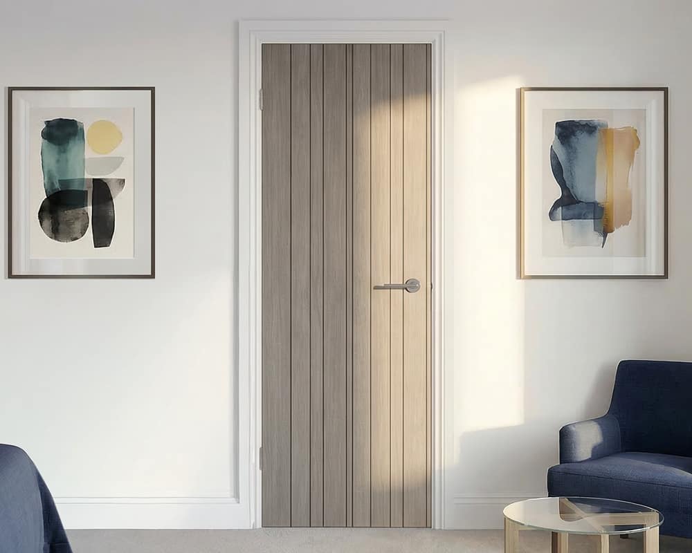 Light Grey Laminate Montreal Door Light Grey Laminate Montreal Door