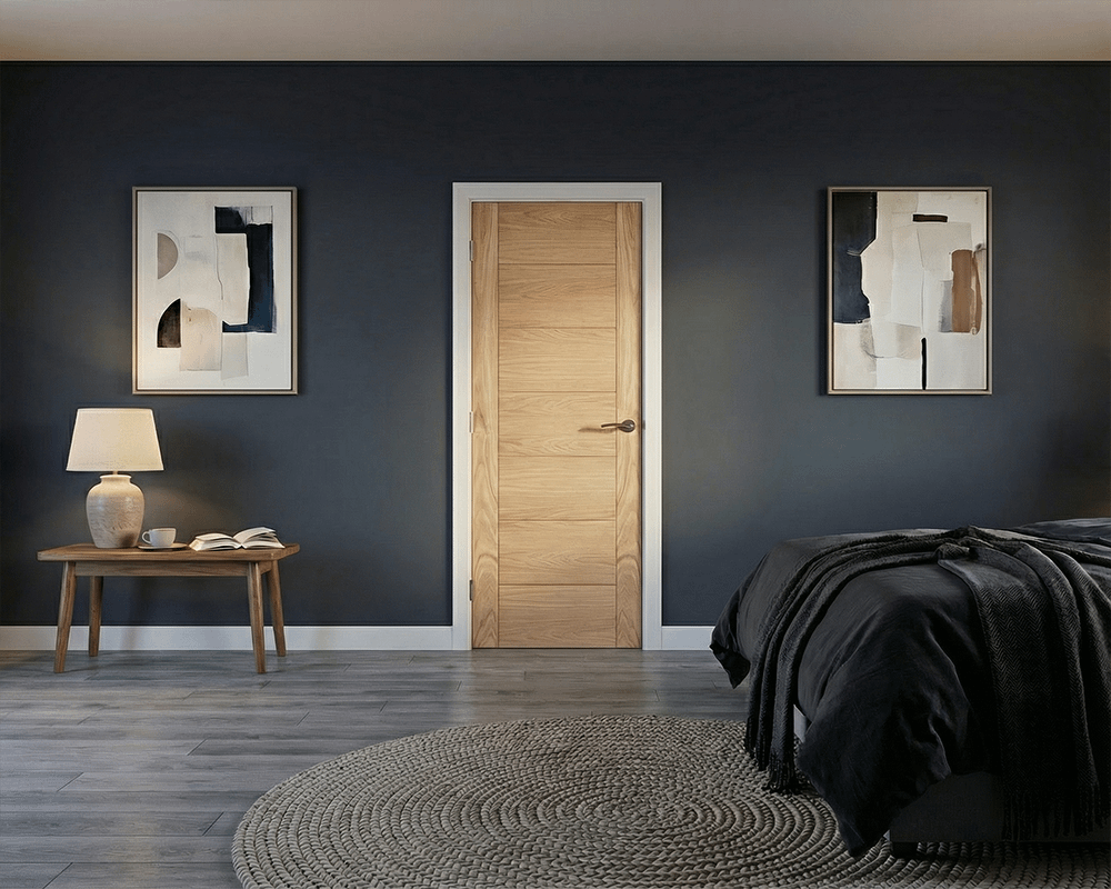 Oak Carini 7 Panel Door Oak Carini 7 Panel Door