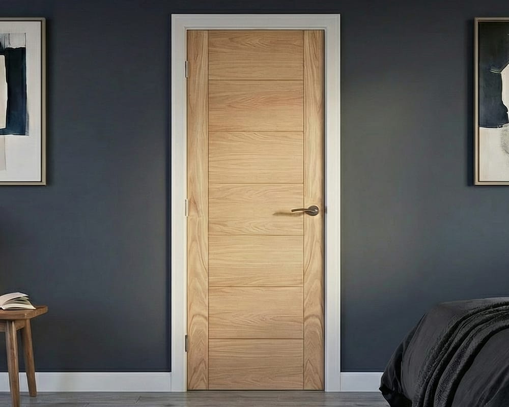 Oak Carini 7 Panel Door Oak Carini 7 Panel Door