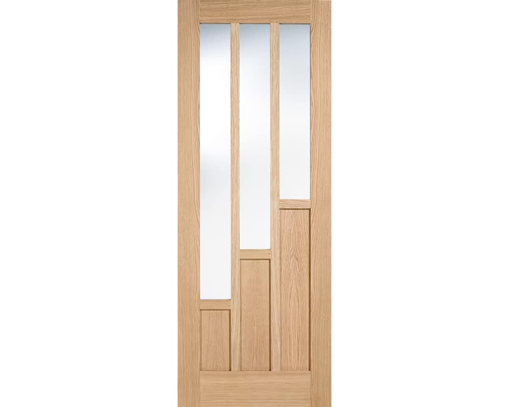 Oak Coventry Glazed 3 Light Door Oak Coventry Glazed 3 Light Door