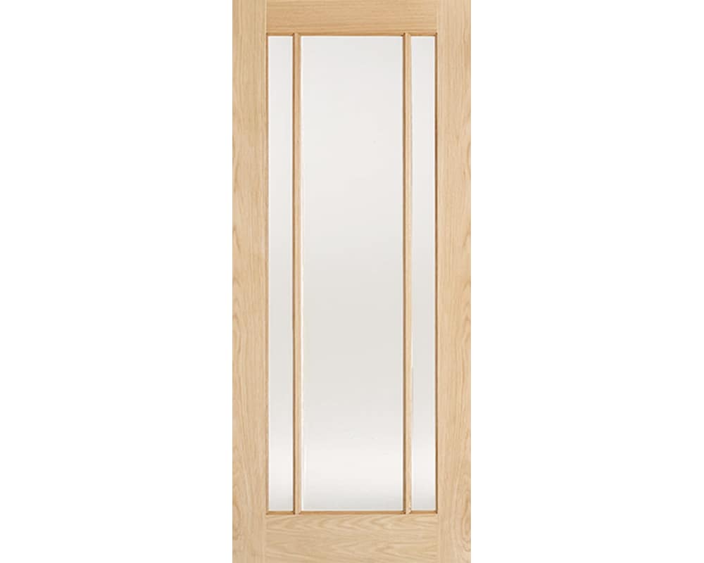 Oak Lincoln Glazed 3 Light Pre-Finished Door Oak Lincoln Glazed 3 Light Pre-Finished Door