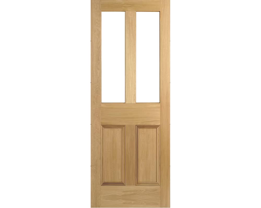 Oak Malton Unglazed 2 Light Door Oak Malton Unglazed 2 Light Door