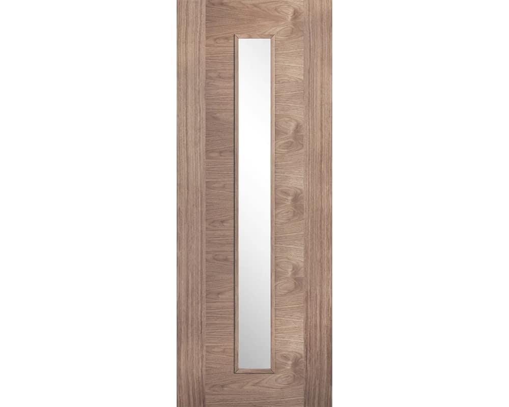 Walnut Sofia Glazed 1 Light Door Walnut Sofia Glazed 1 Light Door