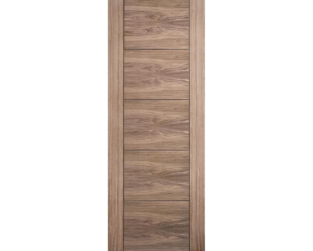 Walnut Vancouver 5 Panel Door Walnut Vancouver 5 Panel Door
