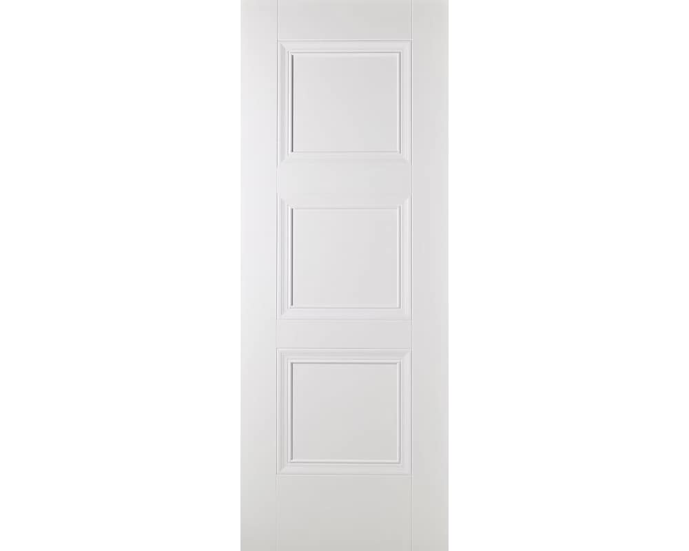 White Amsterdam 3 Panel Door White Amsterdam 3 Panel Door