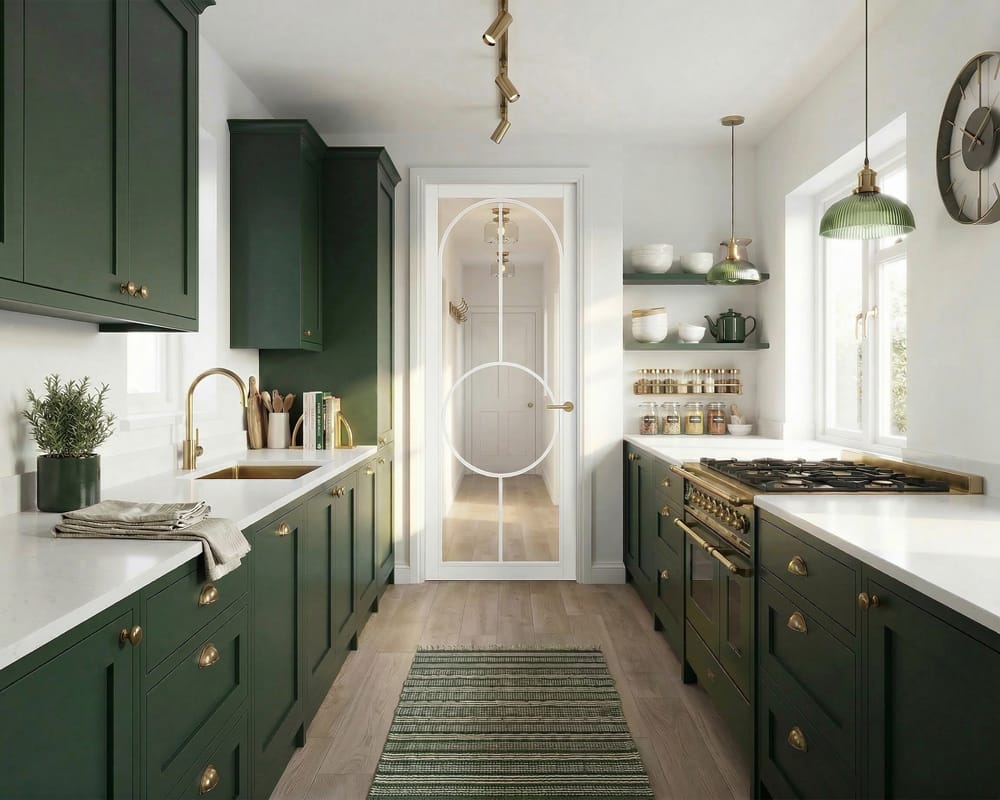 White Bowery Clear Glazed Door White Bowery Clear Glazed Door