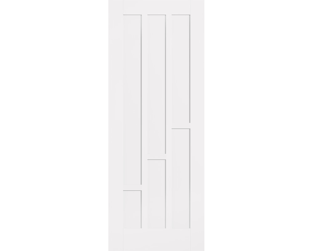 White Coventry 3 Panel Door White Coventry 3 Panel Door