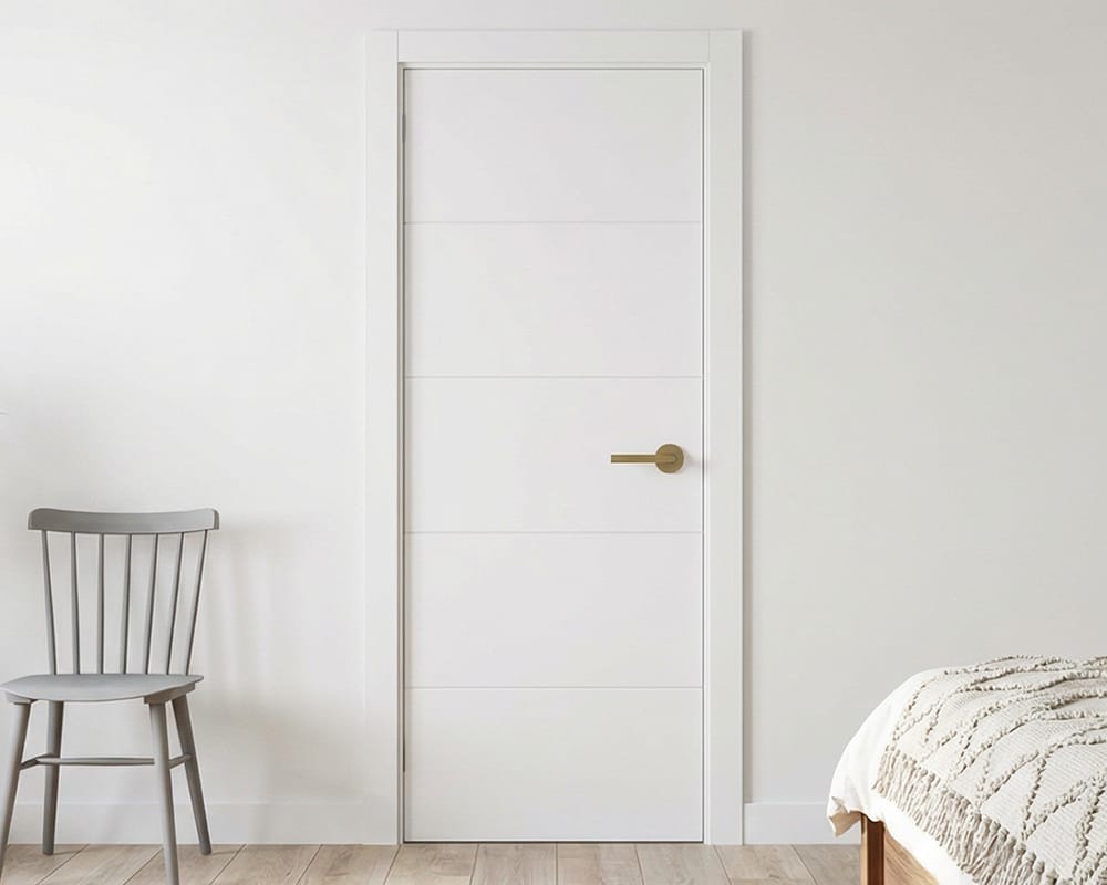 White Primed Santandor Door White Primed Santandor Door