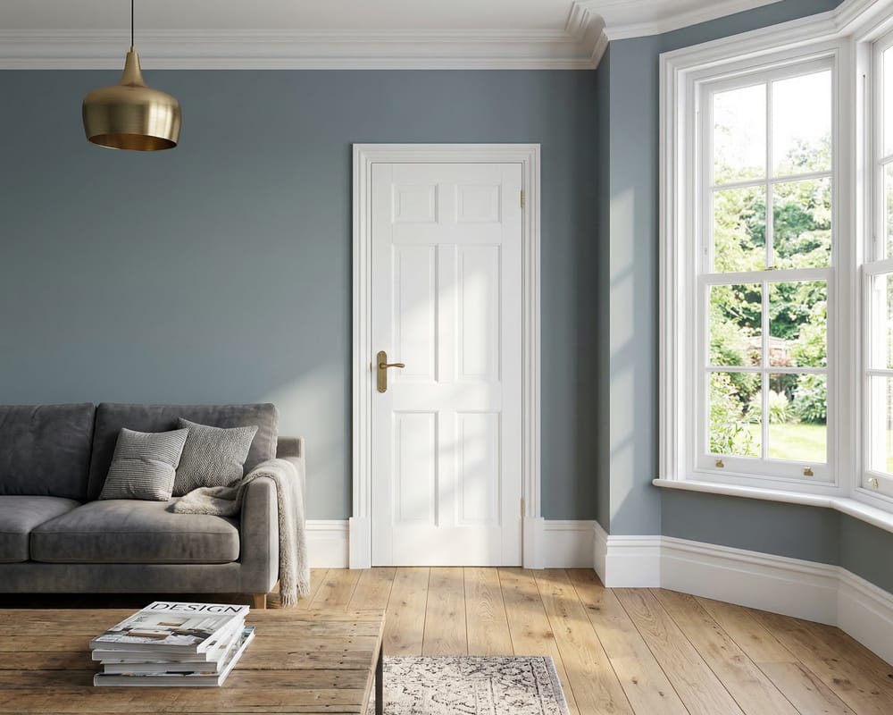 White Regency 6 Panel Door White Regency 6 Panel Door