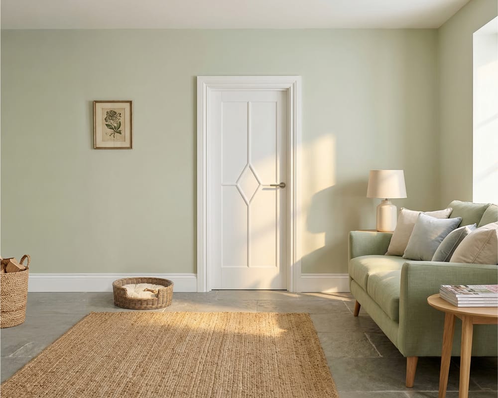 White Reims 5 Panel Door White Reims 5 Panel Door