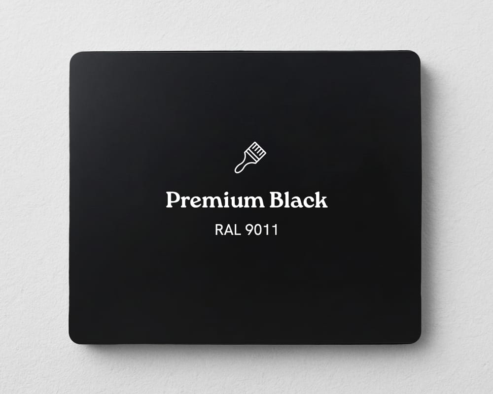 Premium Matt Black Finish