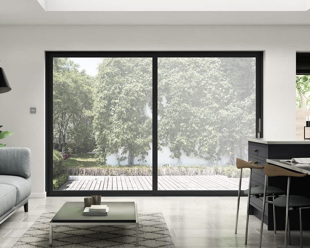 3m Exceed Black Aluminium Sliding Doors