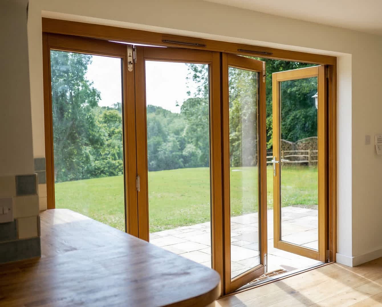 Icon Oak Fully Finished Bifolds