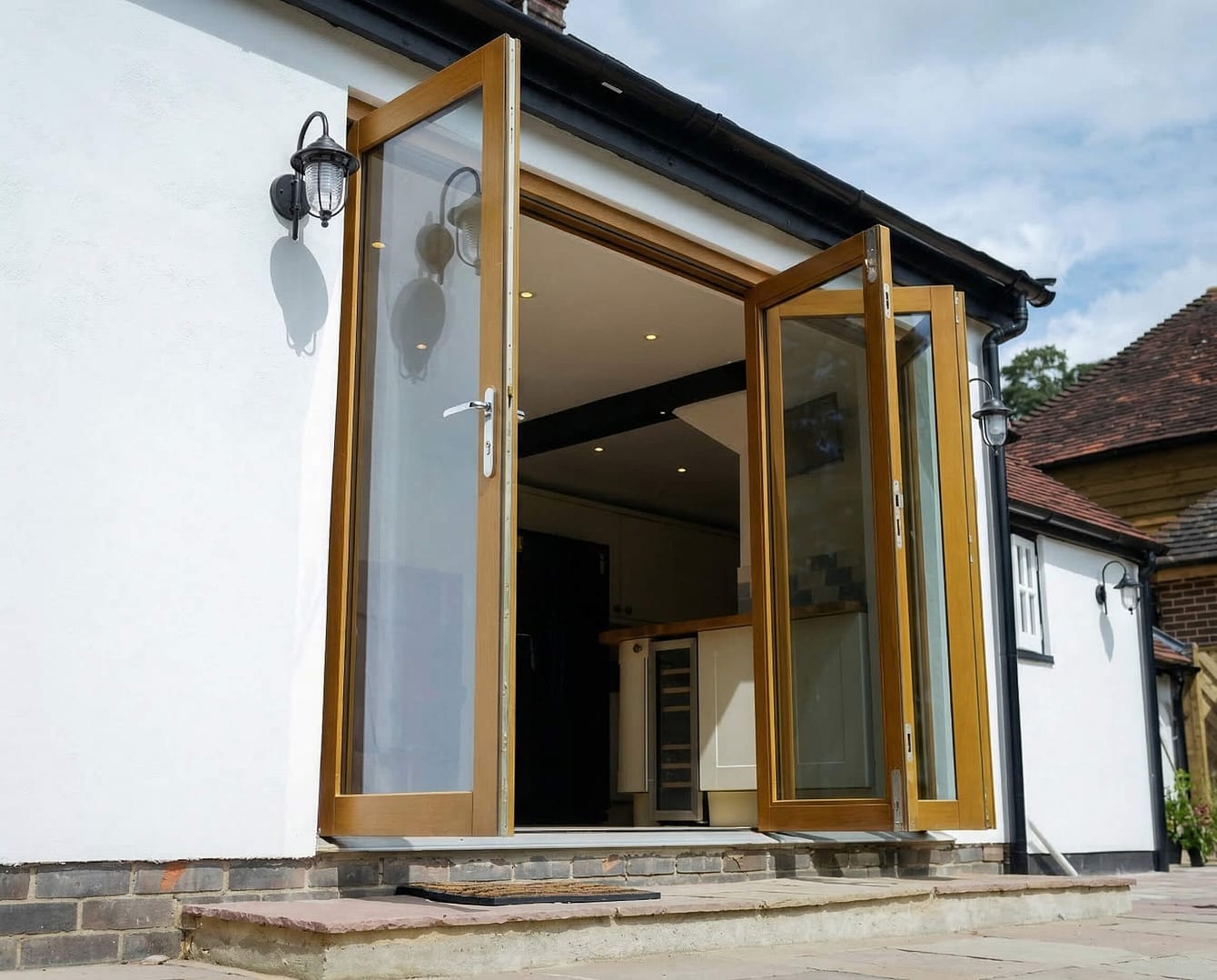 Icon Oak Fully Finished Bifolds