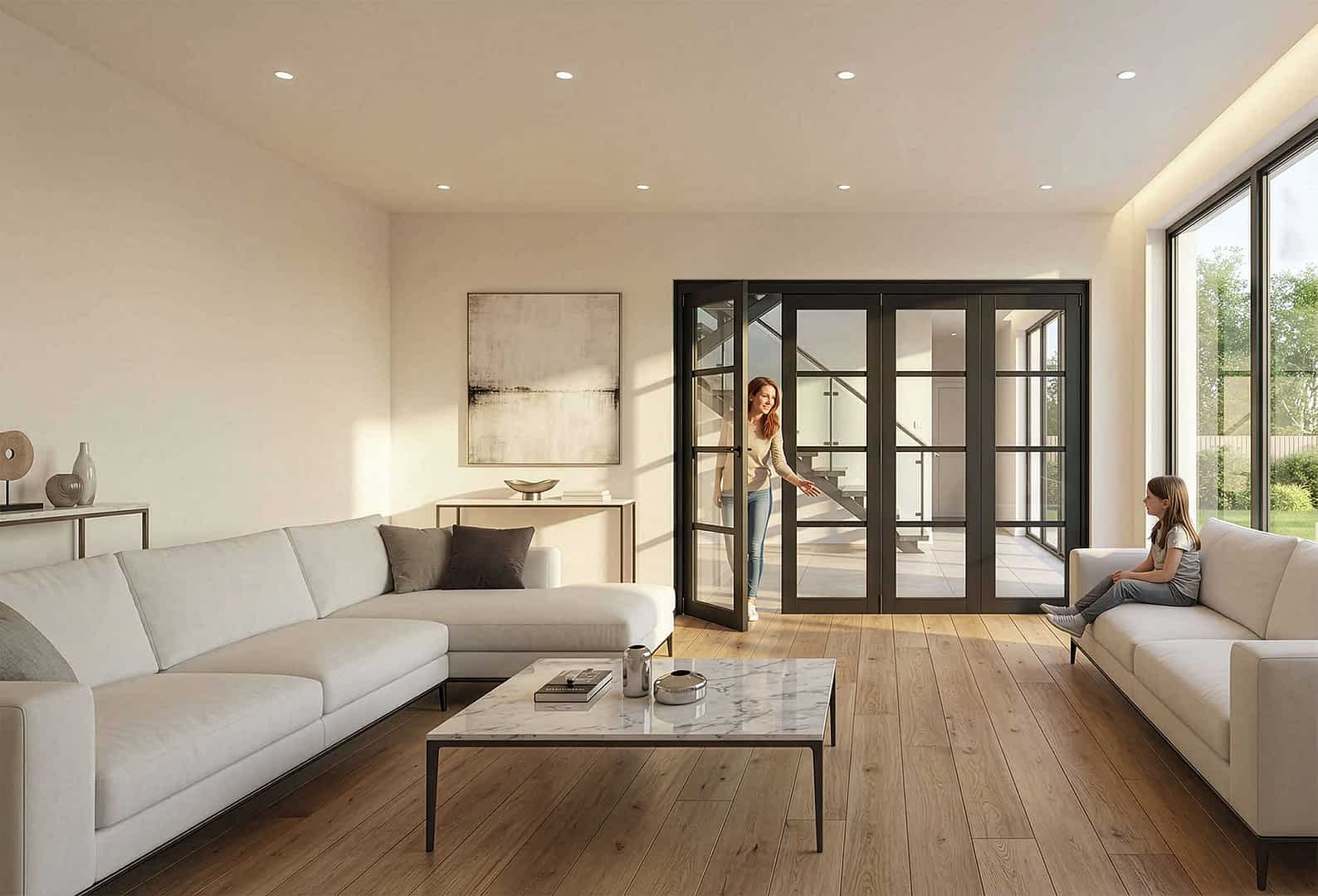 Internal bifold doors