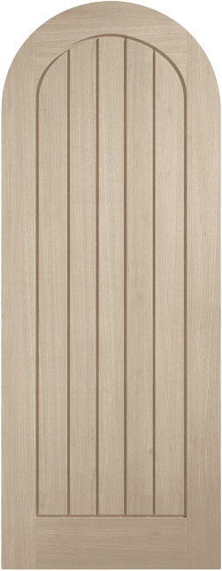 Blonde Oak Mexicano Arched Door Blonde Oak Mexicano Arched Door