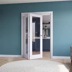 Affinity White Primed Internal Bifolds 2 door 2+0
