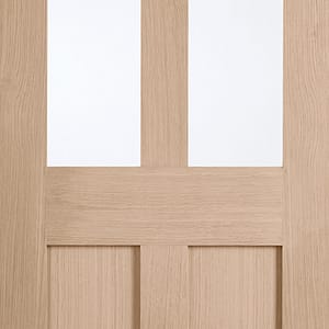 Oak London Pre-finished Glazed Door