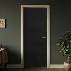 Charcoal Black Vancouver 5 Panel Door