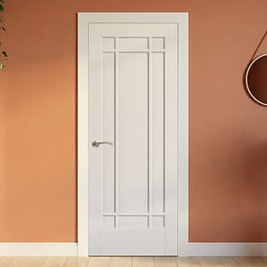 White Manhattan 9 Panel Door