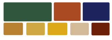 Neo Deco Colour Palette