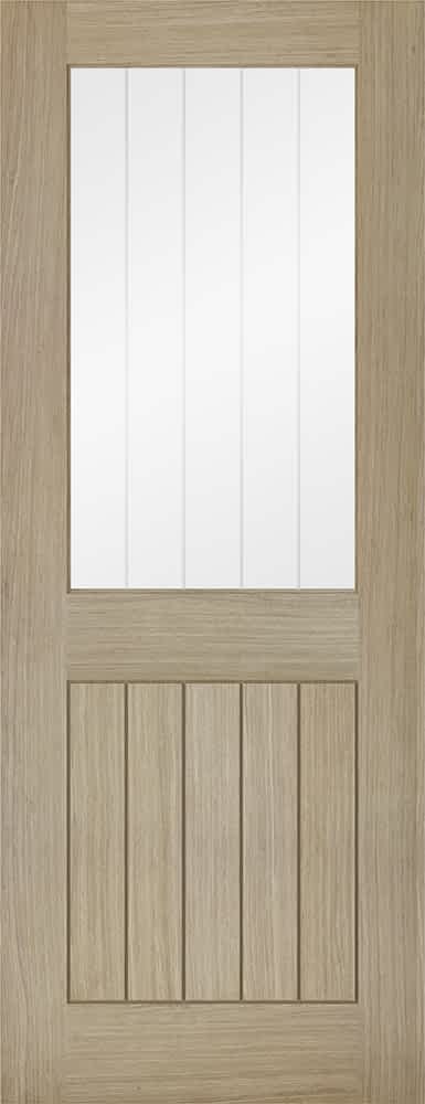 Light Grey Belize Glazed 1 Light  Door