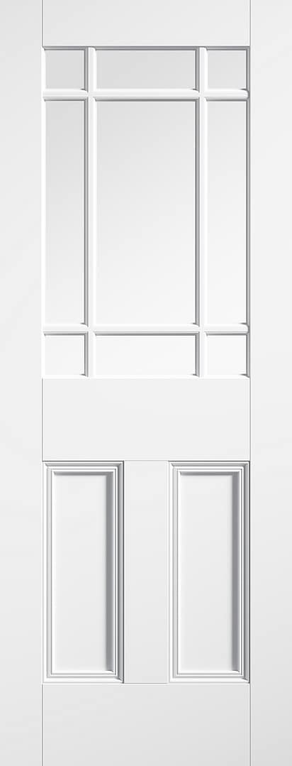 White Downham Glazed 9 Light Door White Downham Glazed 9 Light Door