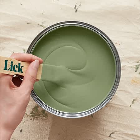 Lick paint pot green 18