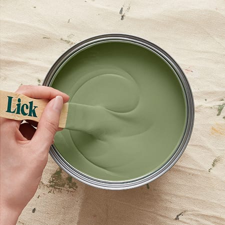 Lick paint pot green 18