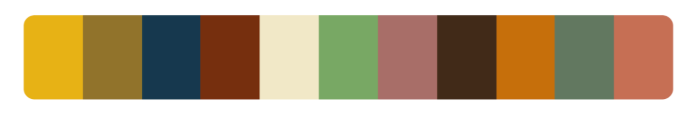 A colour palette