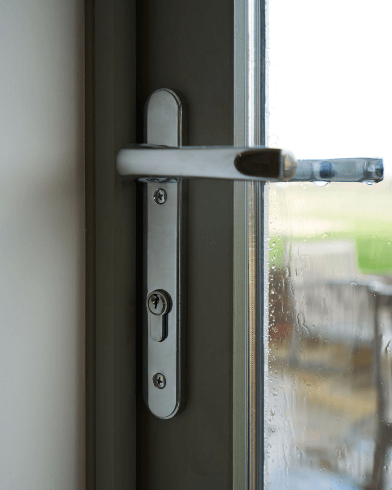 External bifold doors