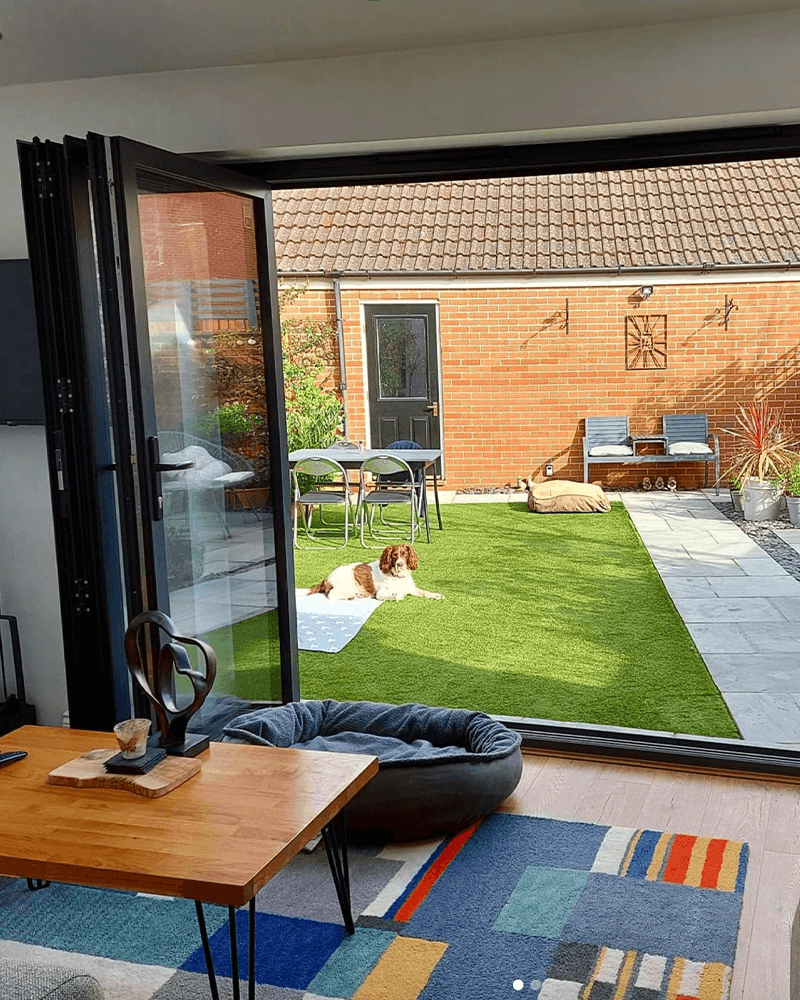 Revere Grey Aluminium Bifold Doors