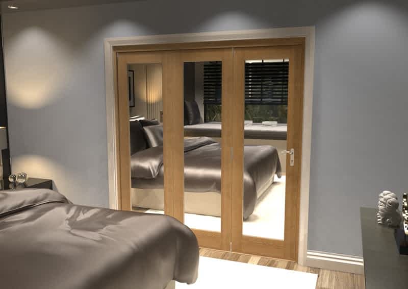 Repute Mirrored Oak
