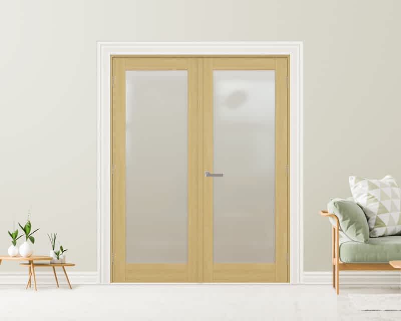 Vision Unfinished Oak Frosted French