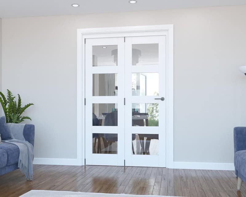 Vision White Primed 4 Light 1673mm