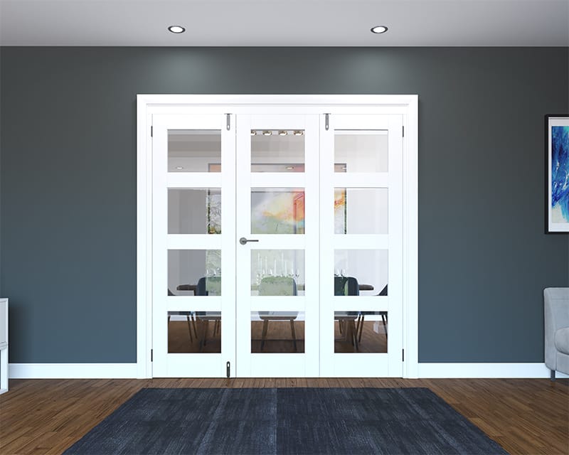 Calibre White Primed 4 Light 1682mm