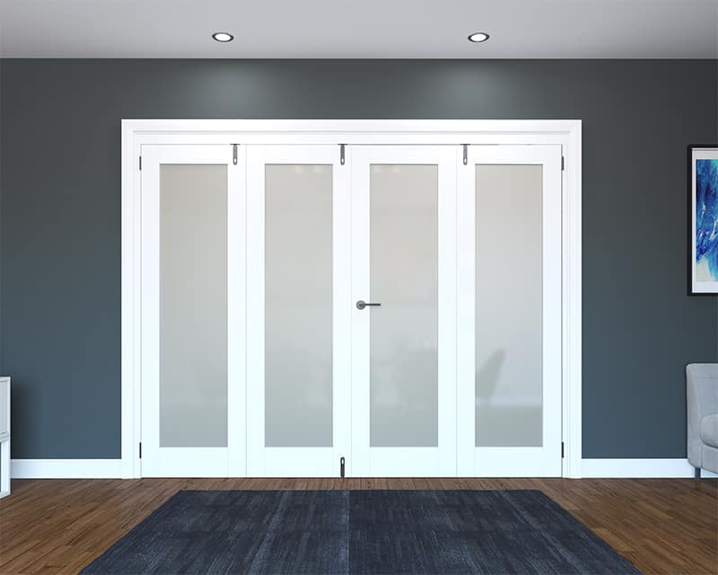 Calibre White Primed Frosted 2216mm