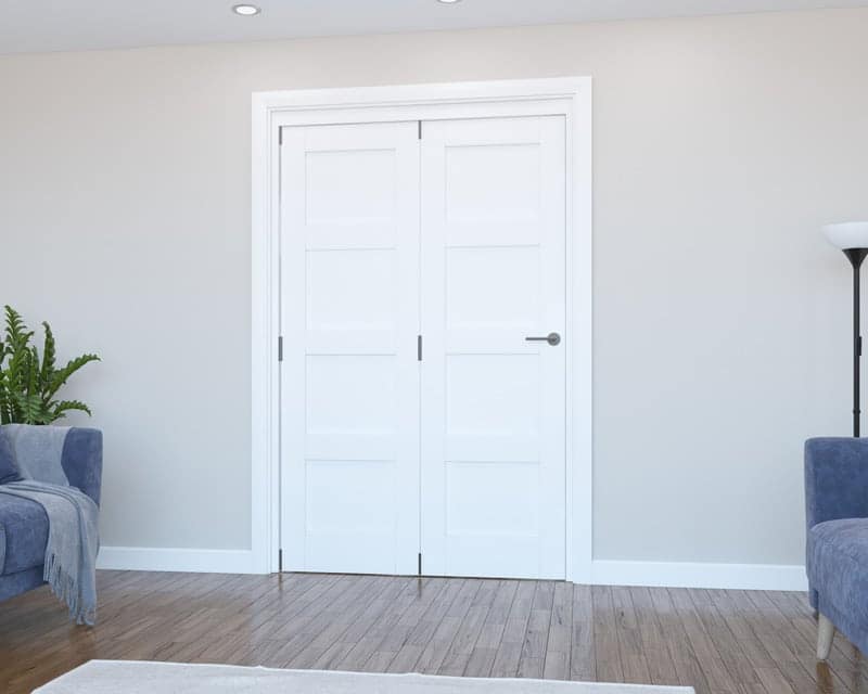 Vision White Primed 4 Panel 1904mm