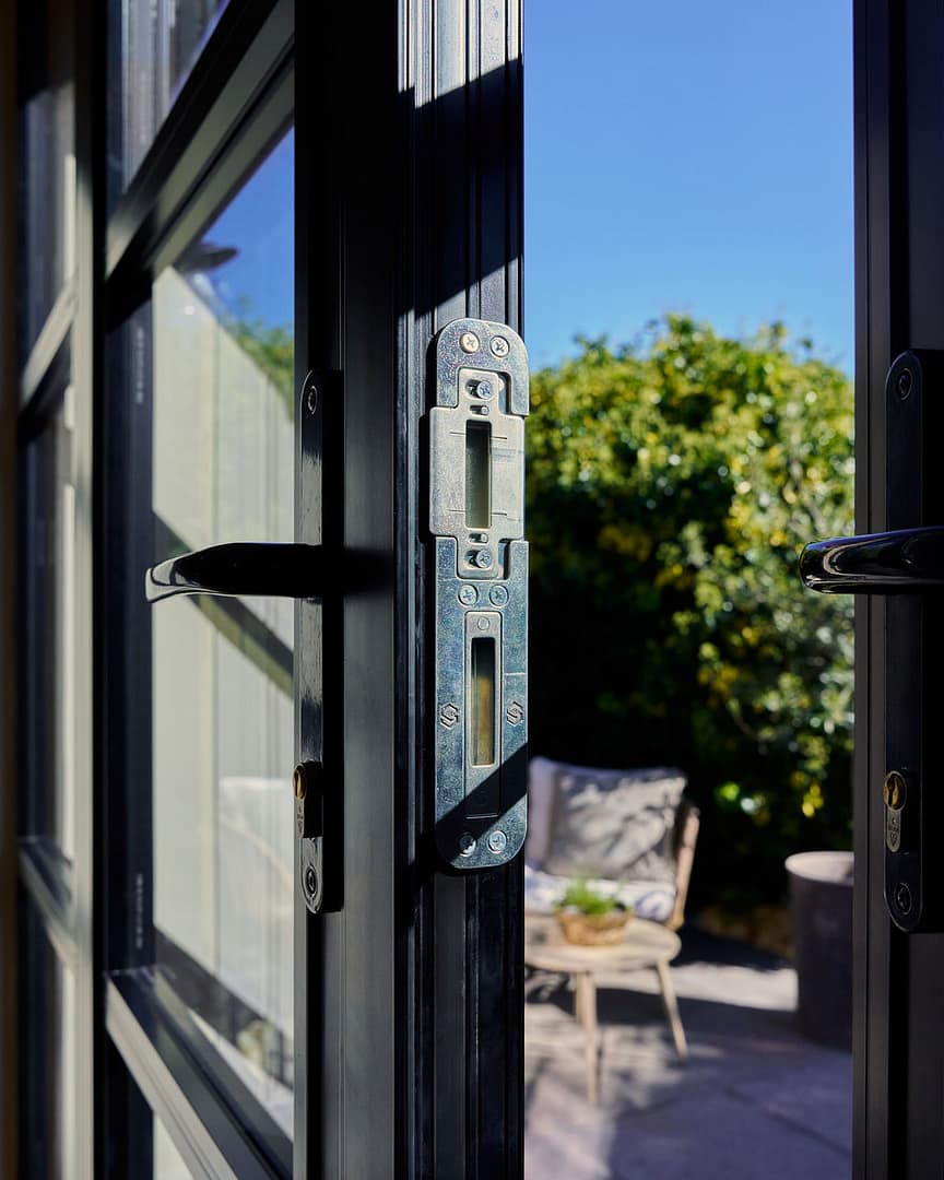 Black Heritage French Doors 1800mm