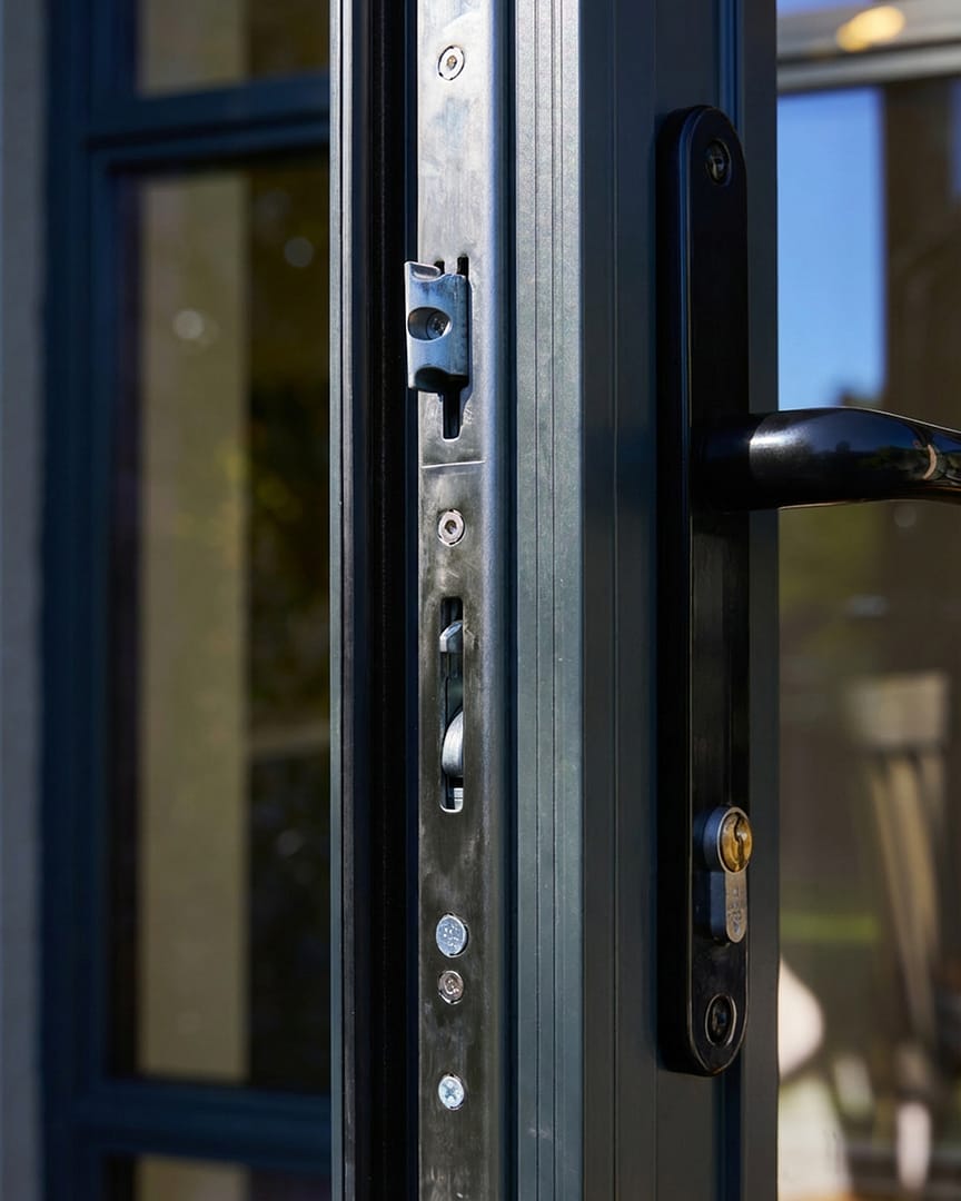 Grey Heritage French Doors 2000mm