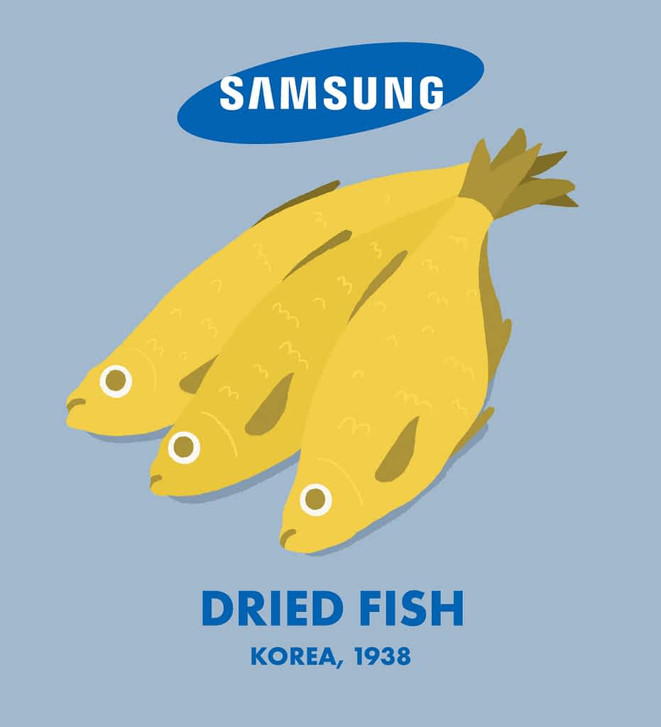 Samsung Dried Fish Illustration
