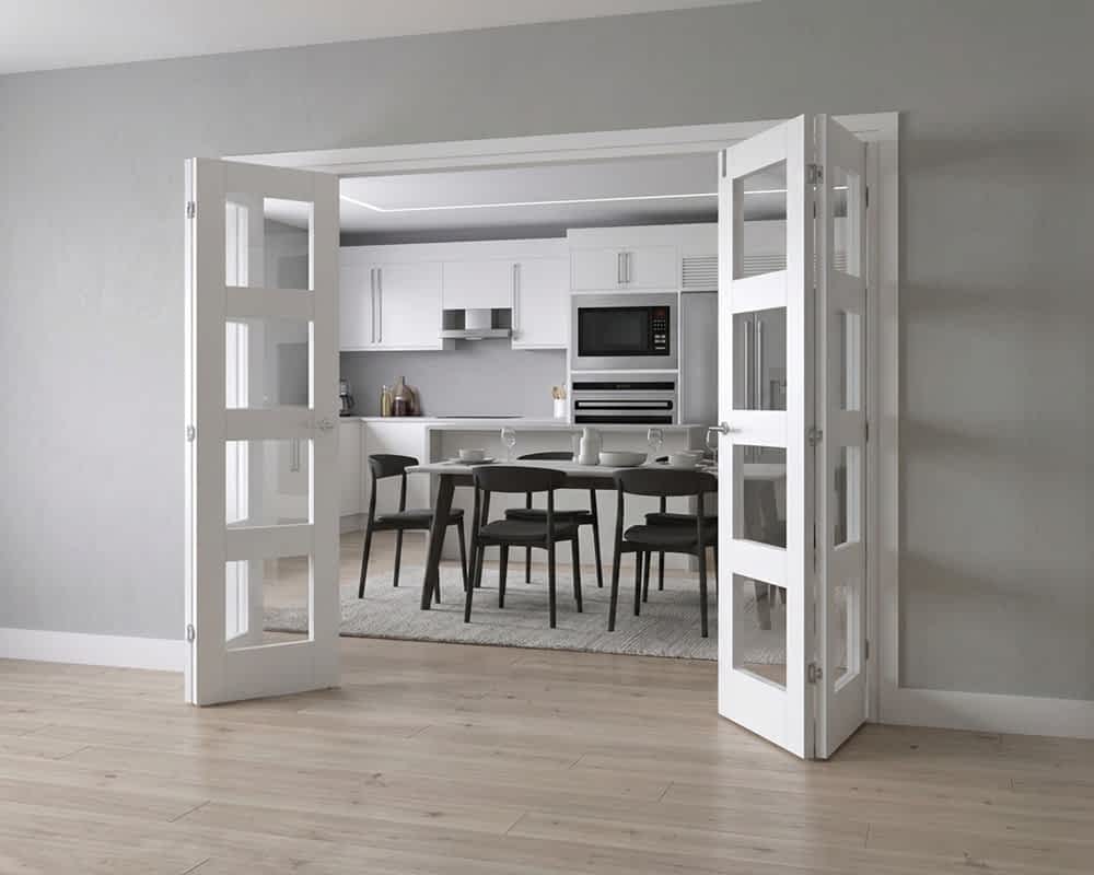Internal Folding French Doors