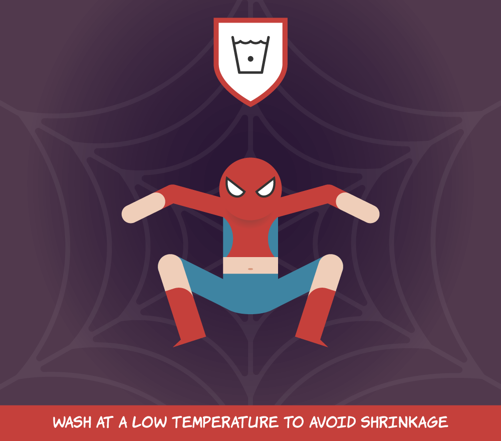 wash at low temperatures washing label