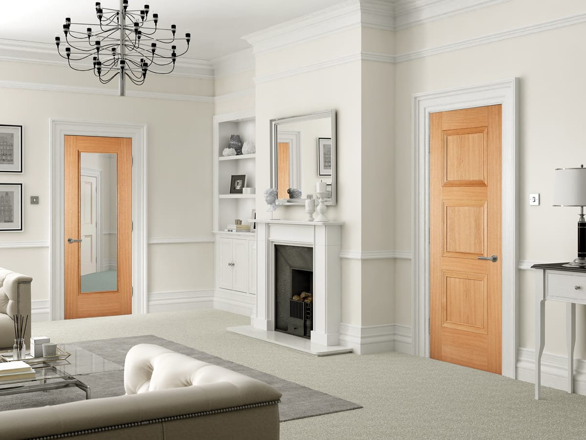 Oak Amsterdam 3 Panel Door Oak Amsterdam 3 Panel Door