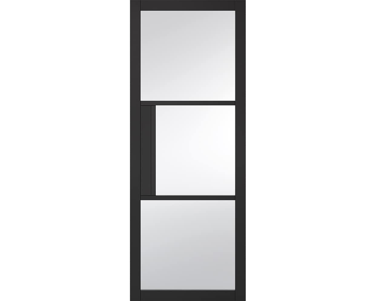 Tribeca Black Glazed Door Tribeca Black Glazed Door