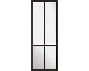 Black Liberty Glazed 4L Internal Door