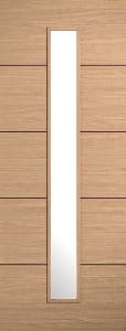 Oak Lille Glazed 1 Light Door