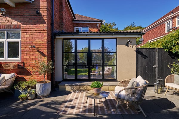 Black Heritage French Doors 2700mm