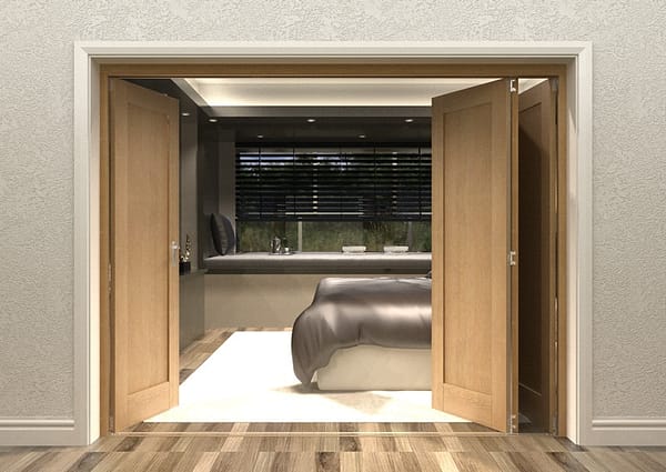 Repute Mirrored Oak 2370mm